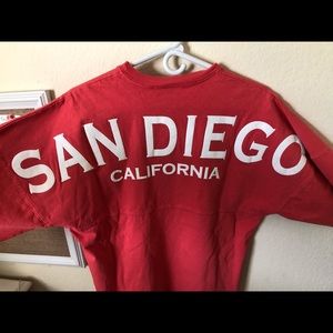 Long sleeve San Diego California sweatshirt